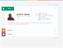 Tablet Screenshot of albertoaraque.com